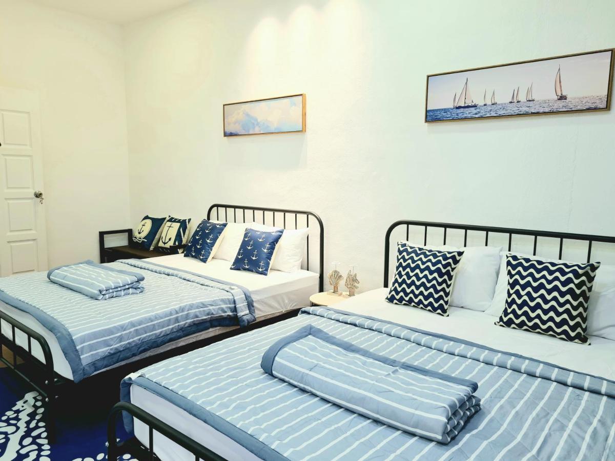 527 Beachhouse L 5 Bedroom With Swimming Pool - 3Min Walk To The Beach Tanjung Bungah  Zewnętrze zdjęcie