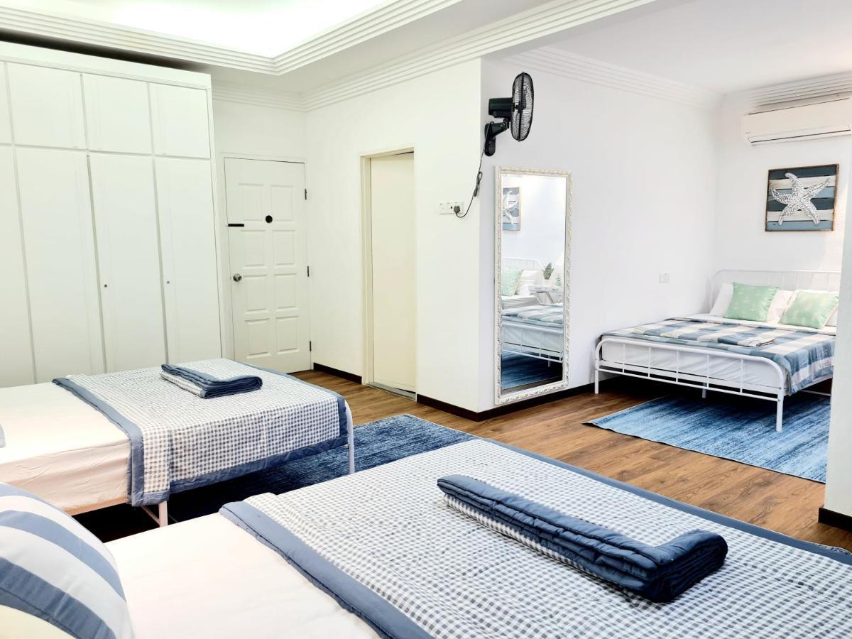 527 Beachhouse L 5 Bedroom With Swimming Pool - 3Min Walk To The Beach Tanjung Bungah  Zewnętrze zdjęcie