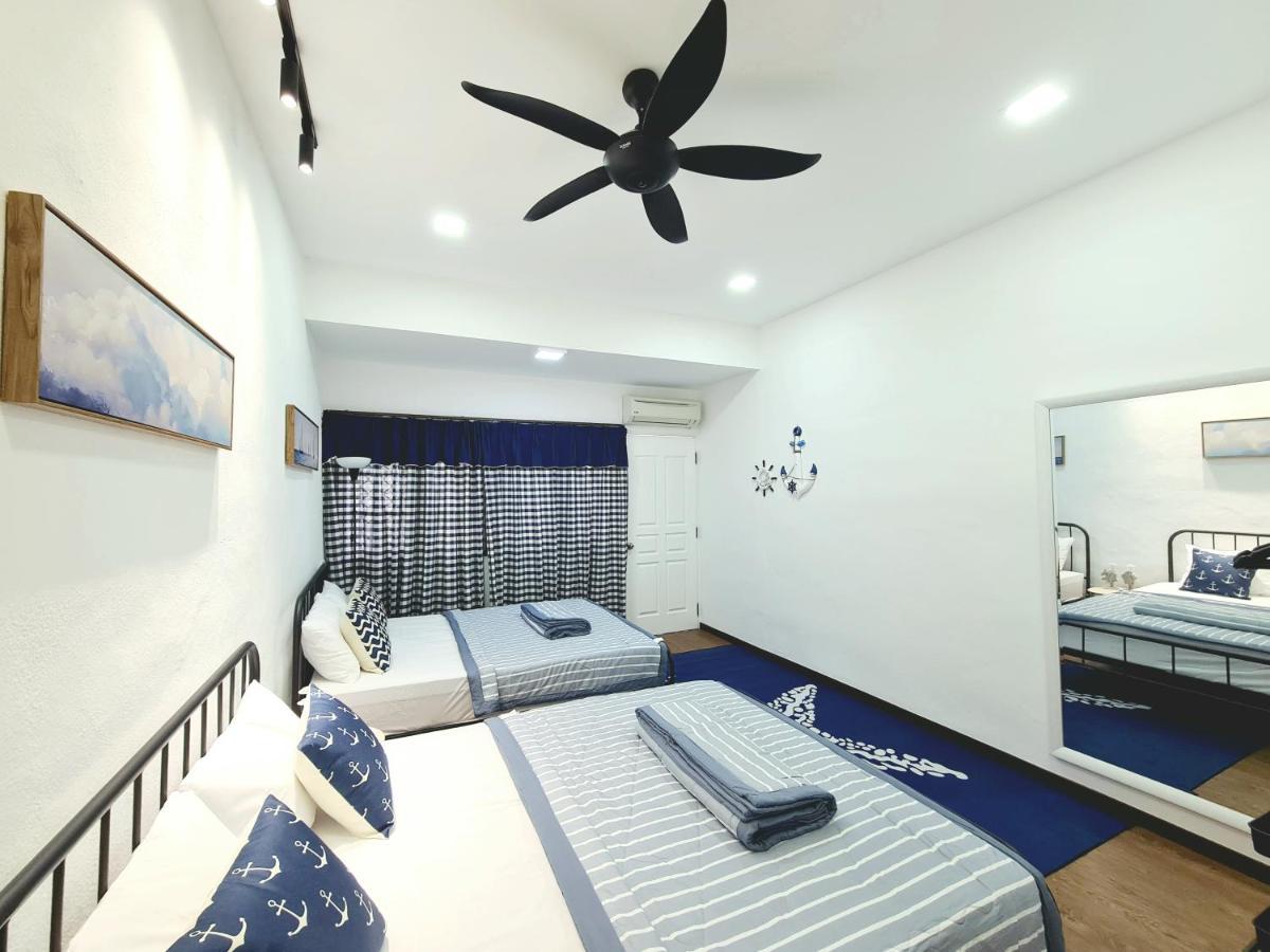 527 Beachhouse L 5 Bedroom With Swimming Pool - 3Min Walk To The Beach Tanjung Bungah  Zewnętrze zdjęcie