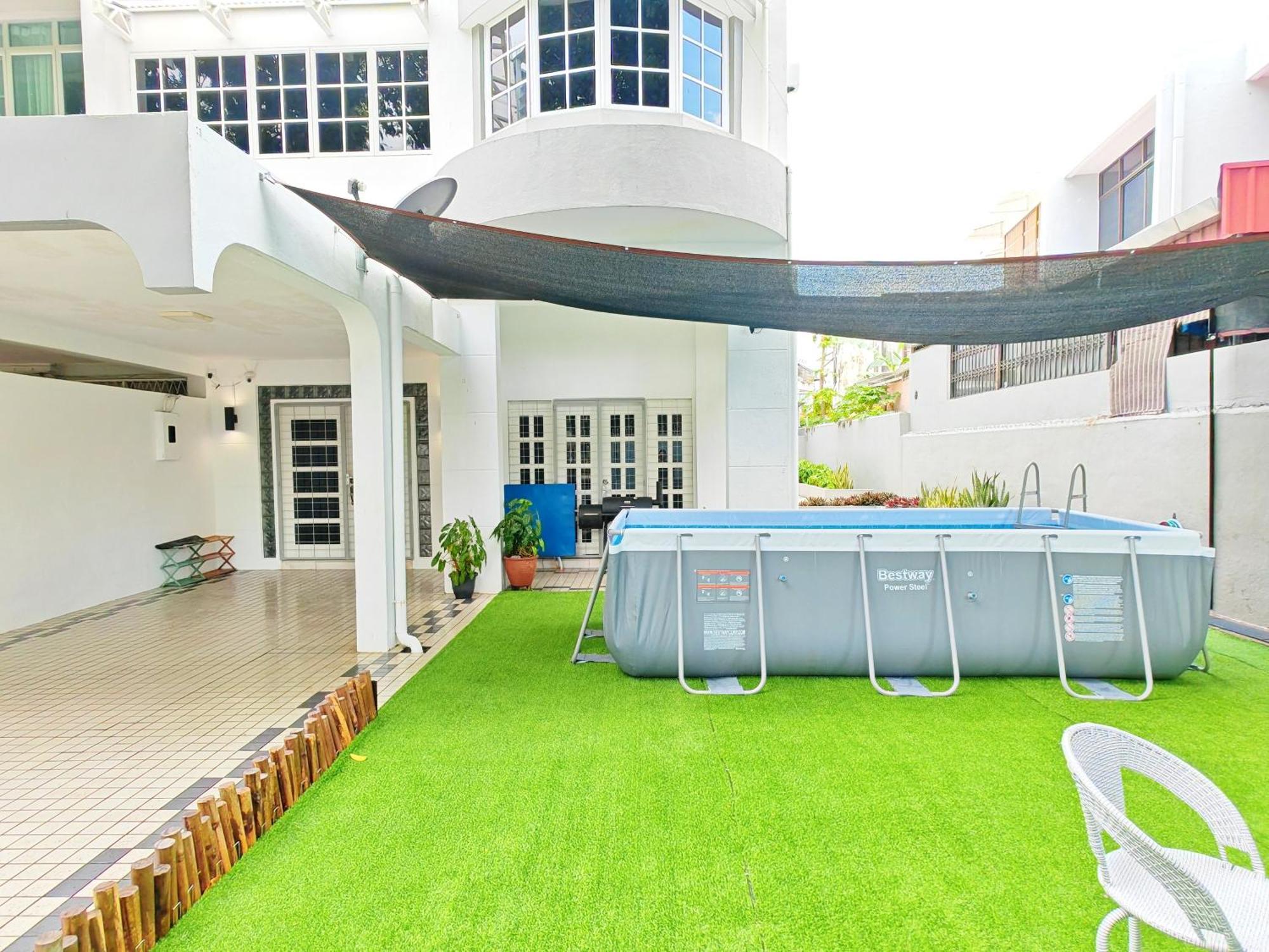 527 Beachhouse L 5 Bedroom With Swimming Pool - 3Min Walk To The Beach Tanjung Bungah  Zewnętrze zdjęcie